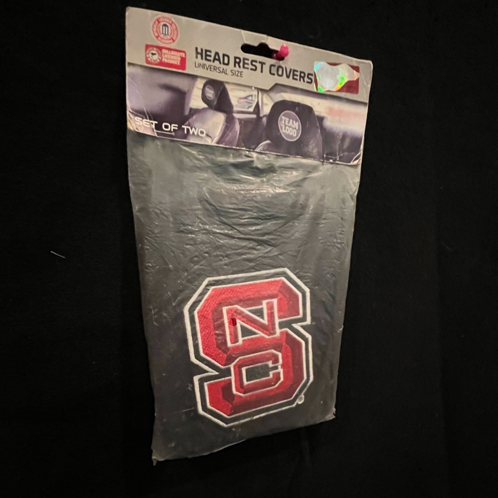 North Carolina State car Headrestcovers